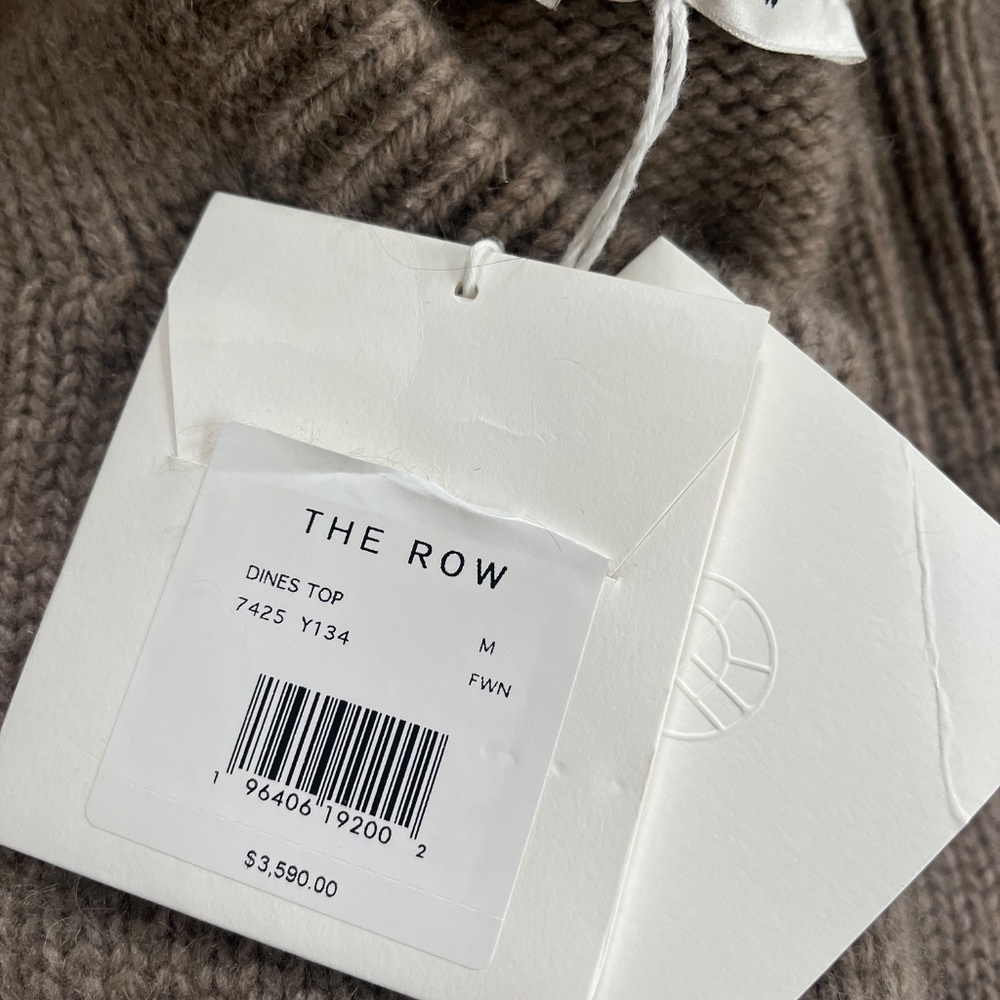 The Row Cashmere Mohair Sweater - Picture 3 of 6